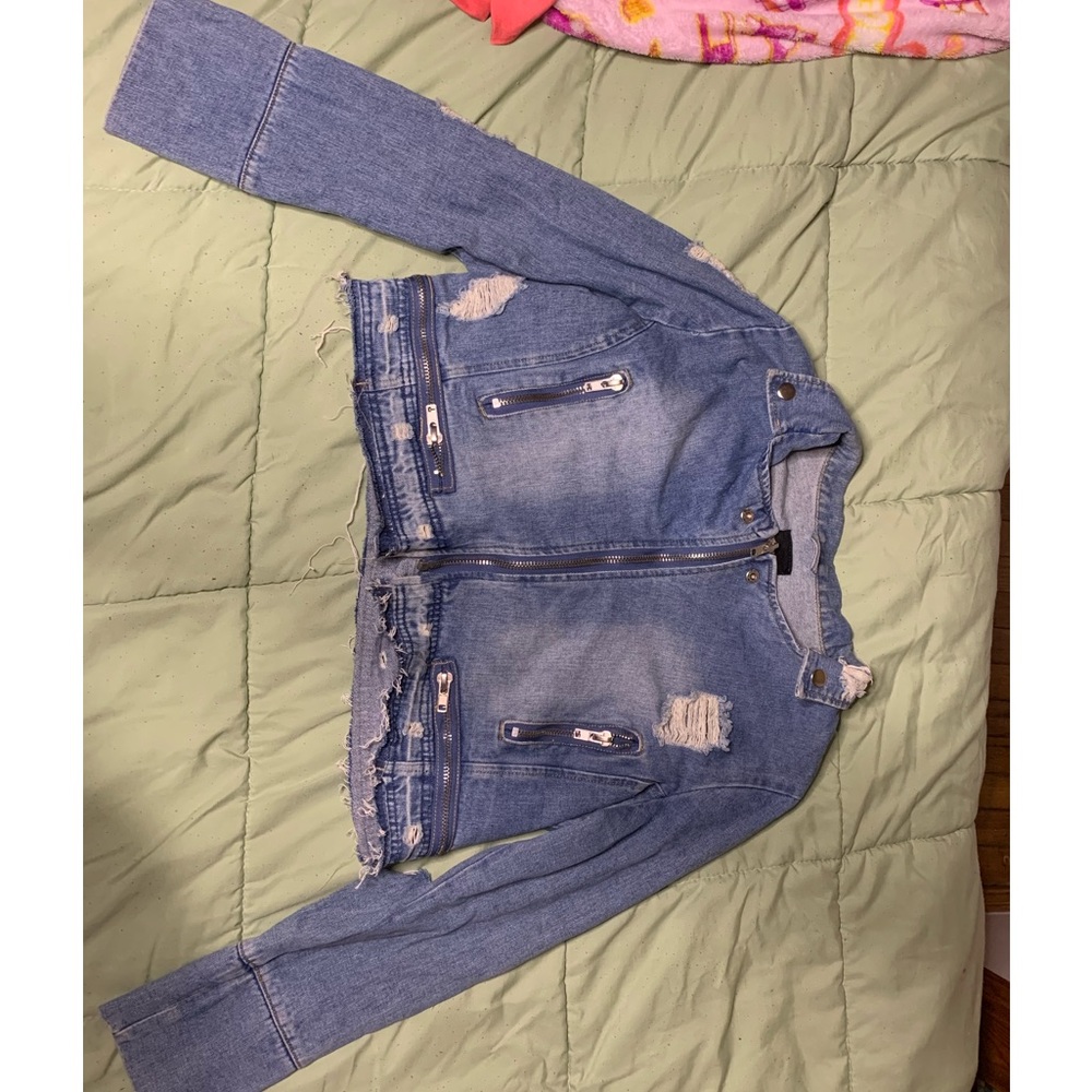 Cropped Jean jacket